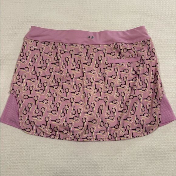 Grand Slam Performance Women’s Pink & Back Print Tennis Athletic Skort Large - Picture 4 of 8